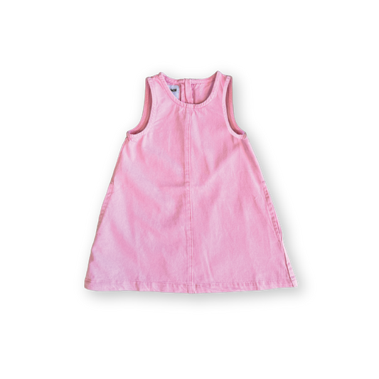 Grown Shift Denim Dress Candy