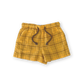 Grown Plaid Shorts Mustard