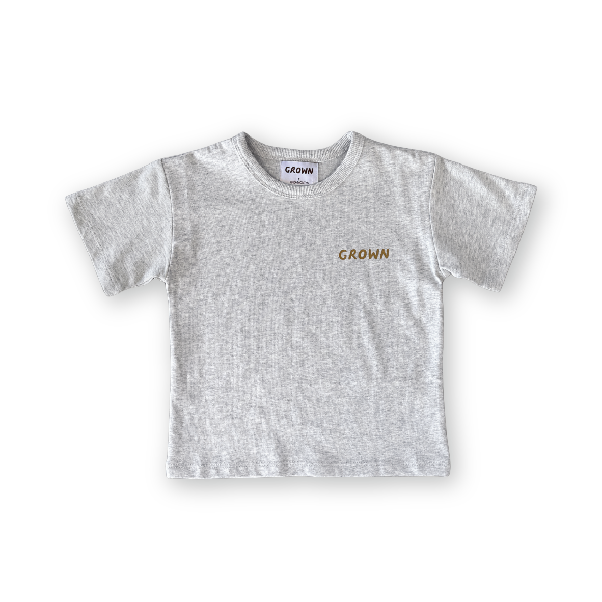 Grown Sunshine Tee Grey Marle
