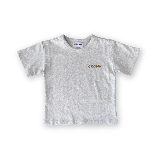 Grown Sunshine Tee Grey Marle