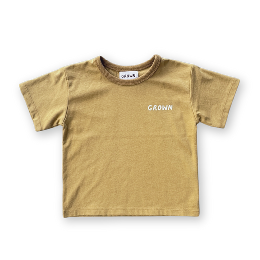 Grown Sunshine Tee Mustard