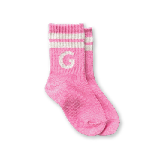 Grown Stripe Logo Socks Candy