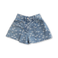 Grown Daisy Denim Swing Shorts