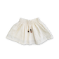 Grown Embroidered Ziggy Skirt Cream
