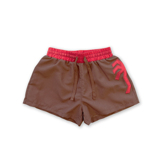 Grown Palm Tree Swim Shorts Teddy