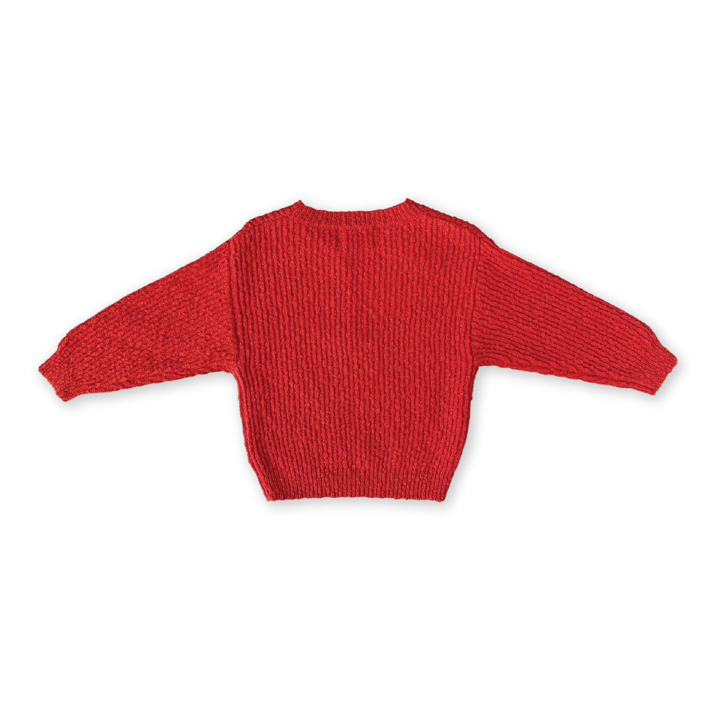Grown Organic Textured Boucle Knit Pull Over Sauce *Pre-order*