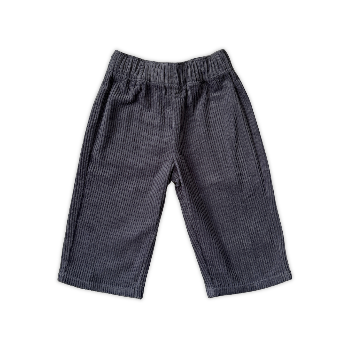 Grown Organic Everyday Cord Pants Charcoal