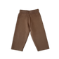 Grown Organic Striped Milano Knit Pants Espresso
