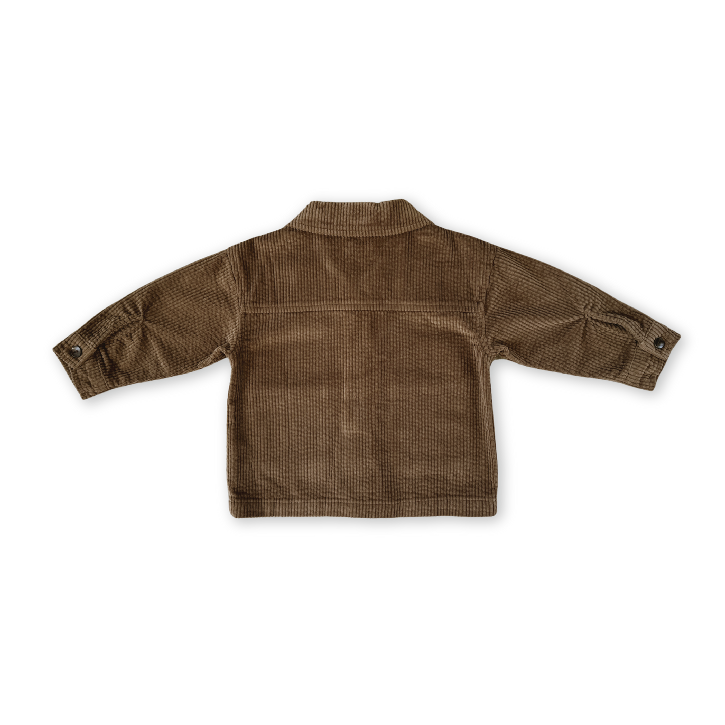 Grown Organic Cord Shirt Jacket Espresso