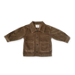 Grown Organic Cord Shirt Jacket Espresso
