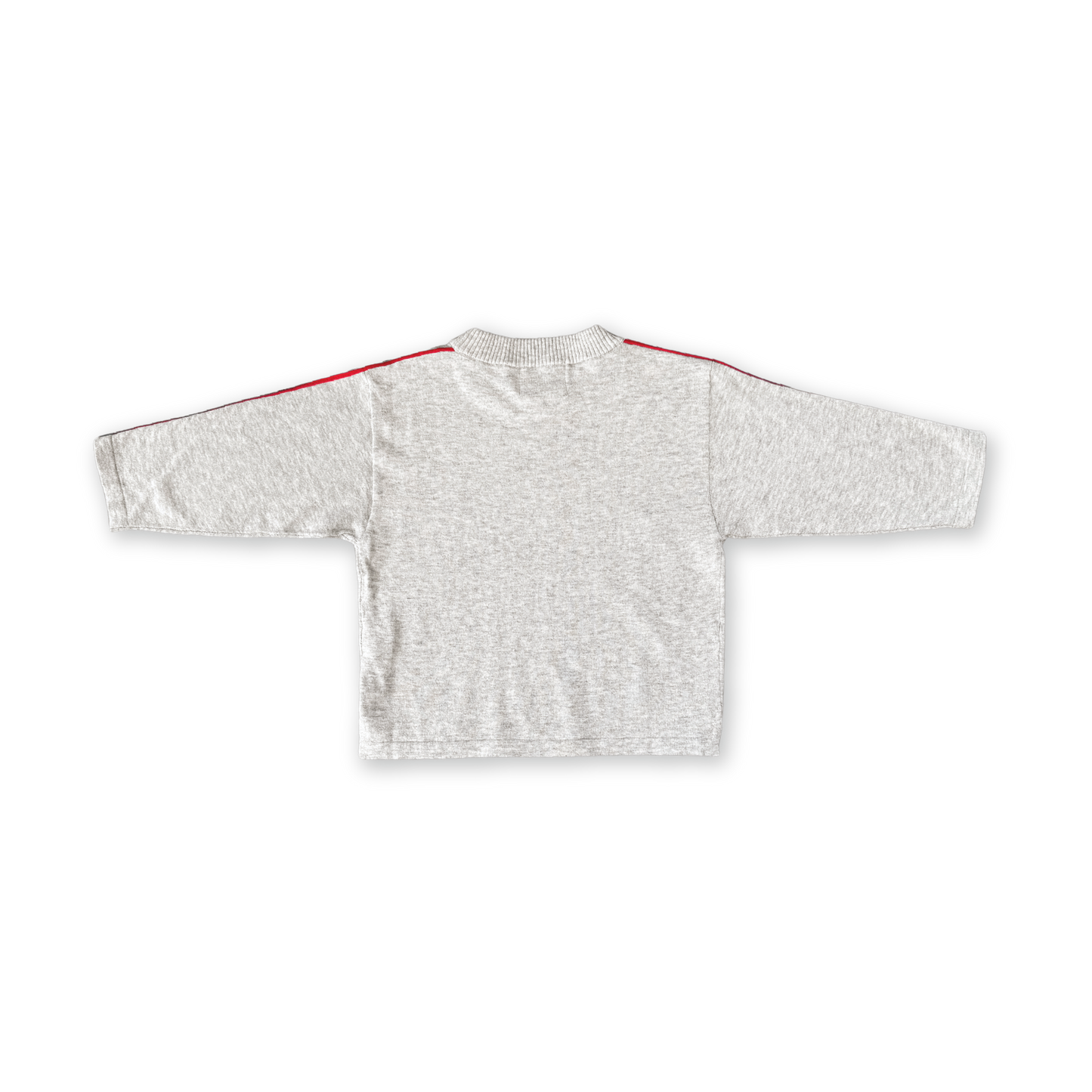 Grown Organic Seam Long Sleeve Knit Tee Grey Marle *Pre-order*