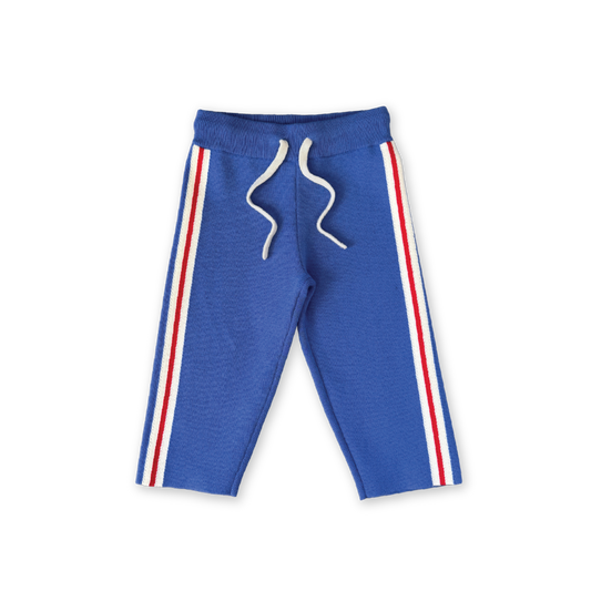 Grown Organic Tape Milano Knit Pant Cobalt *Pre-order*