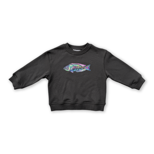 Grown Parrot Fish Jumper Ash