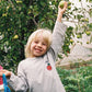 Grown Organic Fruit Salad Long Sleeve Tee Grey Marle