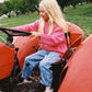 Grown Merino Blend Knit Pull Over Raspberry