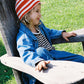 Grown Organic Striped Pixie Rib Beanie Sauce