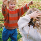 Grown Organic Fringe Rib Knit Pull Over Natural