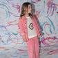 Grown Organic Cord Shirt Jacket Sorbet