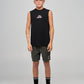 Mad Hueys King Cod Codzilla Muscle Tee Black