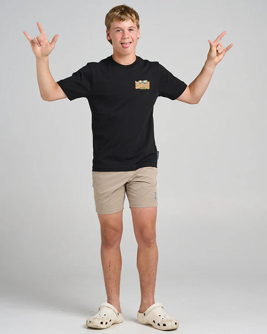 The Mad Hueys Tropic Frothin Club Short Sleeve Tee
