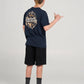 Mad Hueys Flame Anchor Tee Navy