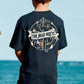 Mad Hueys Flame Anchor Tee Navy