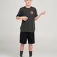 Mad Hueys Croc On Tee Black