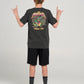 Mad Hueys Croc On Tee Black
