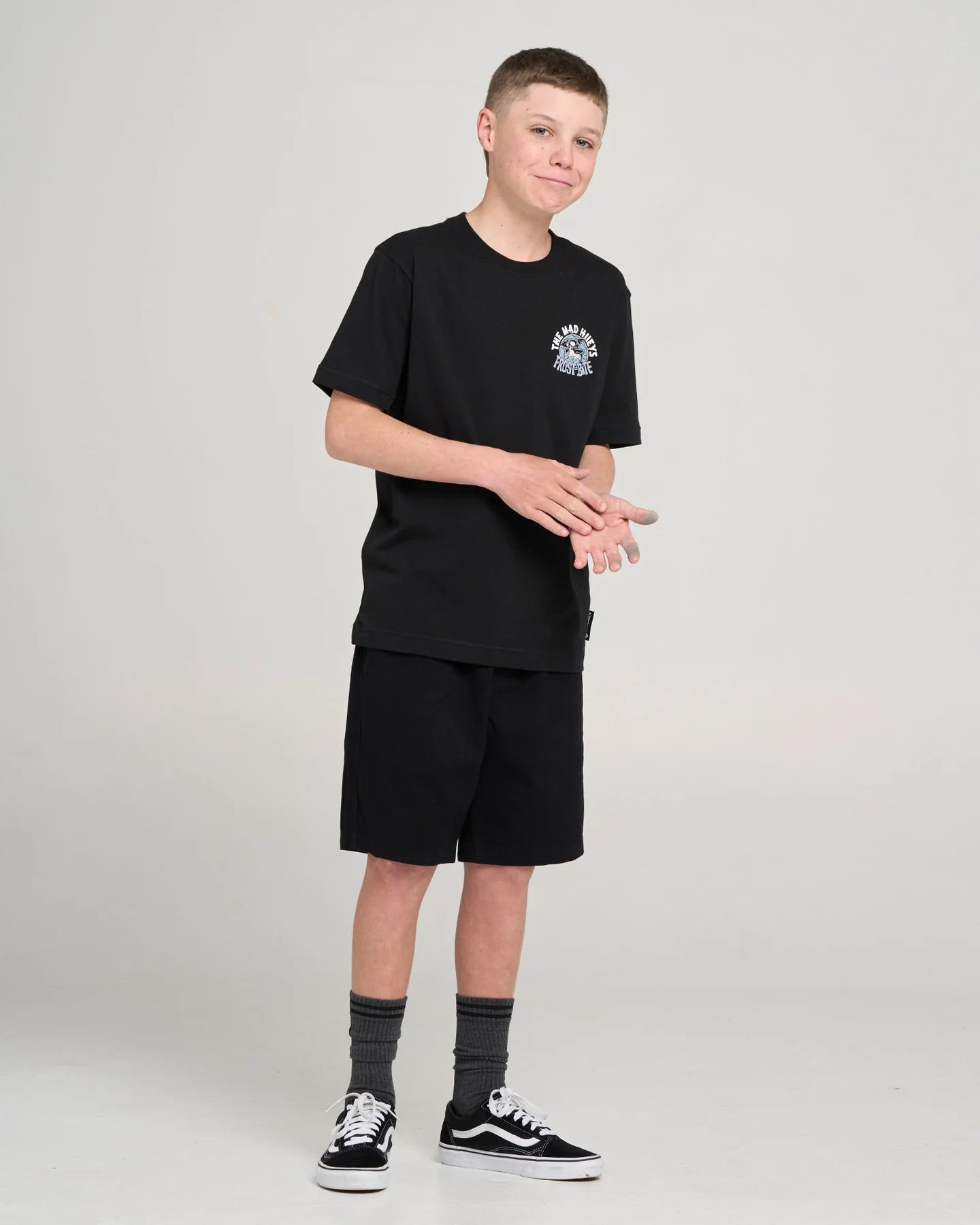 Mad Hueys Frost Bite Tee Black