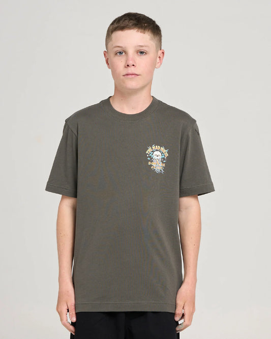 Mad Hueys Dont Be Jelly Tee Charcoal