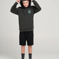 Mad Hueys Outcasts Hooded Pullover Vintage Black