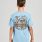 Mad Hueys The Sea Captain Tee Steel Blue