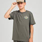 Mad Hueys Stay Frothing Tee Charcoal