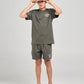 Mad Hueys Stay Frothing Tee Charcoal