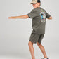 Mad Hueys Stay Frothing Tee Charcoal