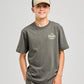 Mad Hueys Stay Frothing Tee Charcoal