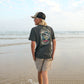 Mad Hueys Stay Frothing Tee Charcoal