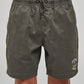 Mad Hueys Skull Anchor Swim Volley Short Charcoal
