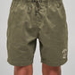 Mad Hueys Skull Anchor Swim Volley Short Olive