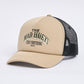 Mad Hueys Stay Frothin Foam Trucker Cap Tan