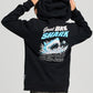 Mad Hueys Great Bite Shark Hooded Pullover Black