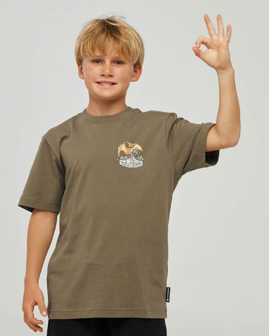 Mad Hueys Terodactyl Tee Olive