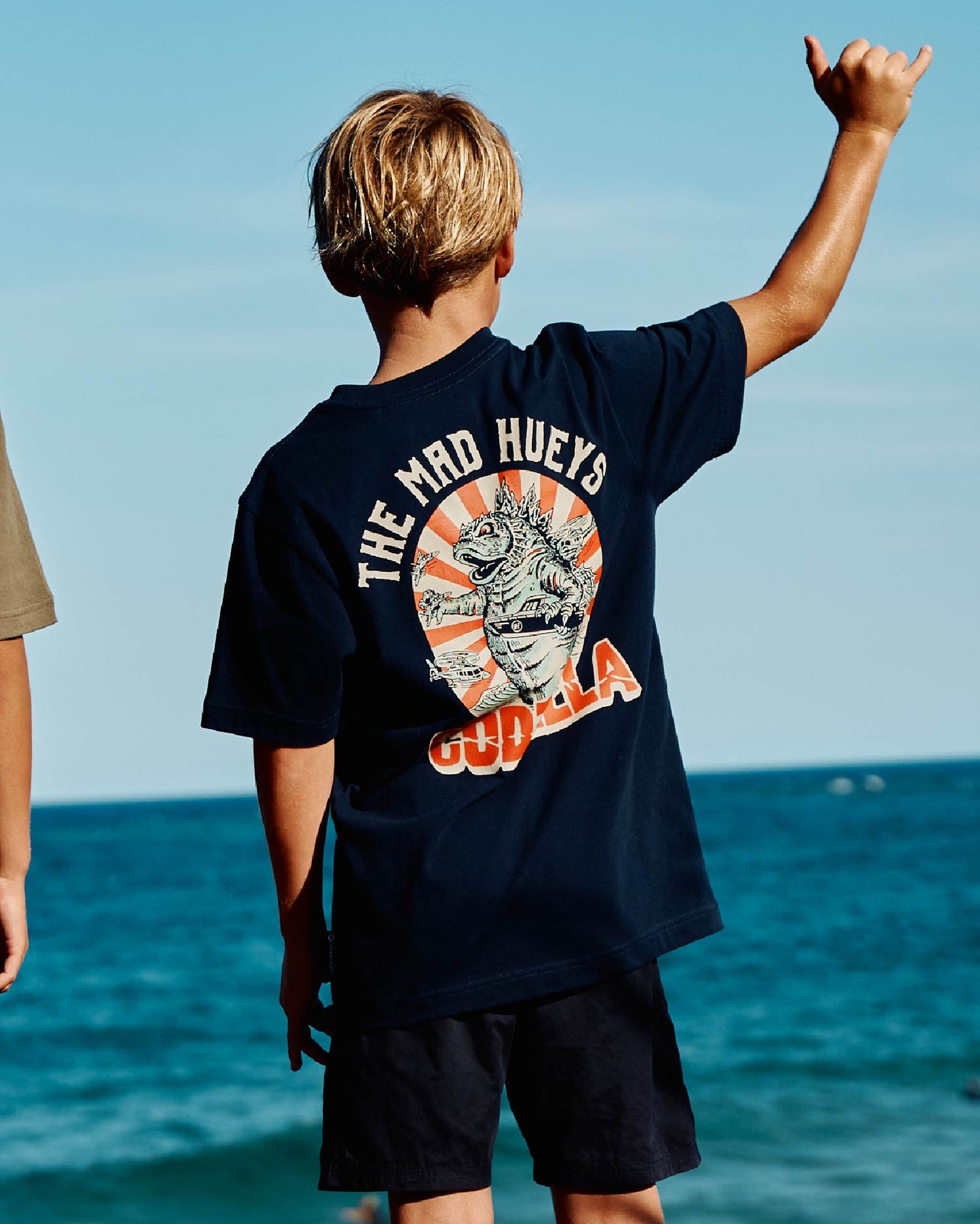 Mad Hueys Codzilla Forever Tee Navy