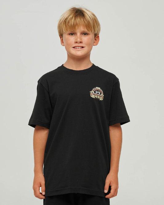 Mad Hueys Dragon Captain Tee Black