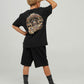 Mad Hueys Dragon Captain Tee Black