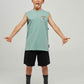 Mad Hueys Shred Dead Muscle Tee Seafoam