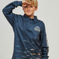 Mad Hueys Dragon Captain Youth UPF 50+ Fishing Jersey Navy