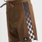 Mad Hueys Letter Boardshort Walnut
