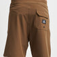 Mad Hueys Letter Boardshort Walnut