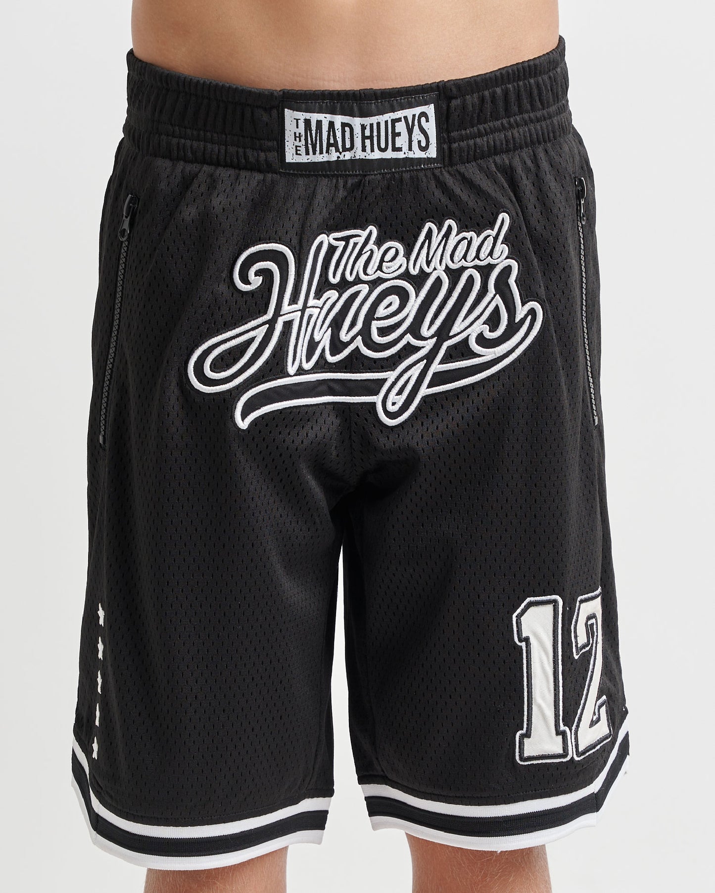Mad Hueys Basketball Short Black